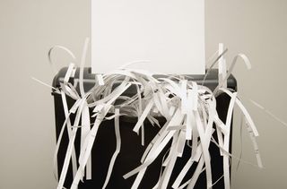 Household gadgets: Paper shredder