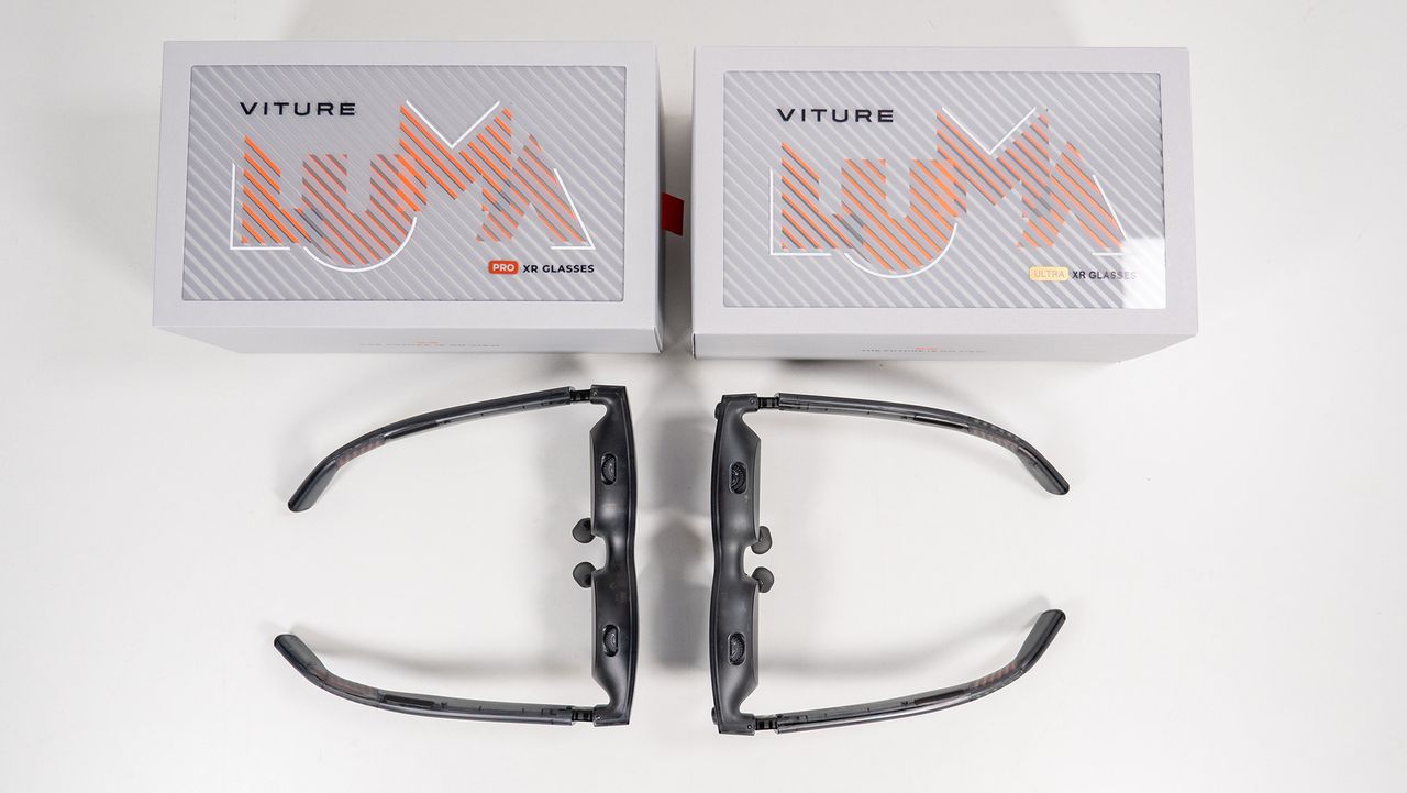Comparing Viture Luma Ultra with Viture Luma Pro
