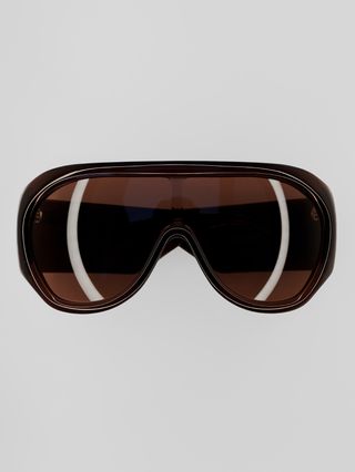 Oversize brown Phoebe Philo sunglasses