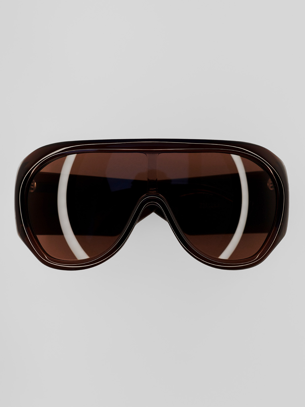 Oversize brown Phoebe Philo sunglasses