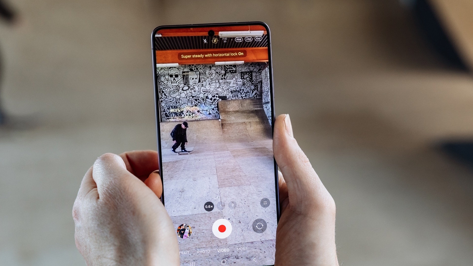 Enregistrer une vidéo à l'aide du Samsung Galaxy S26 Ultra