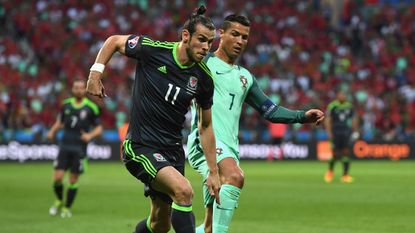 Gareth Bale and Cristiano Ronaldo