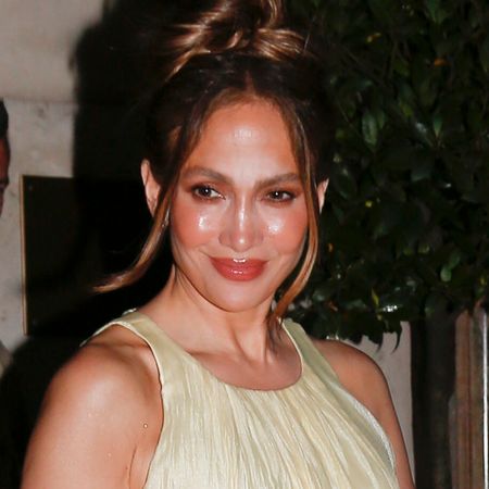 Jennifer Lopez traded naked dressing for the drop-waist dress trend in Paris