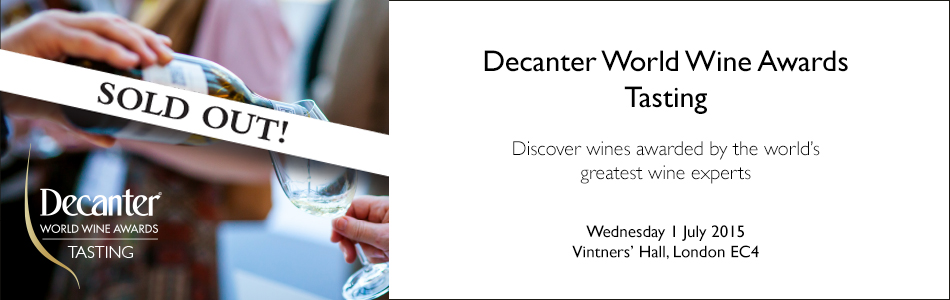 DWWA Consumer tasting sold out