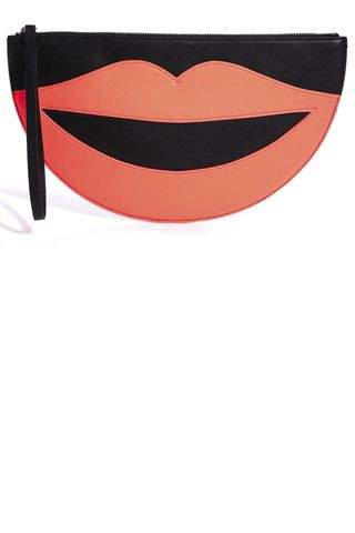 Monki Smile Lips Clutch Bag, £18
