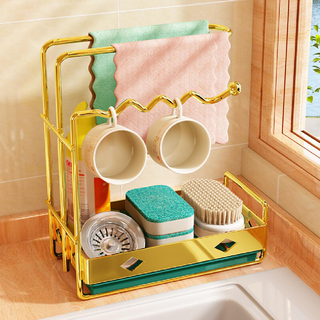 colorful kitchen sink caddy holder