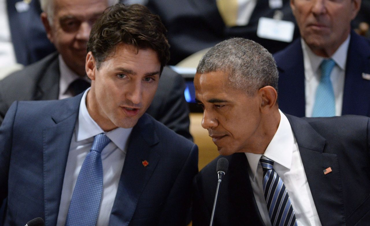 Barack Obama and Justin Trudeau