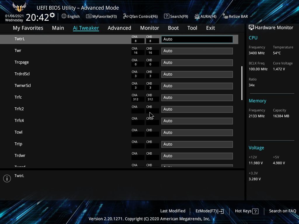 Asus TUF Gaming X570-Pro WiFi