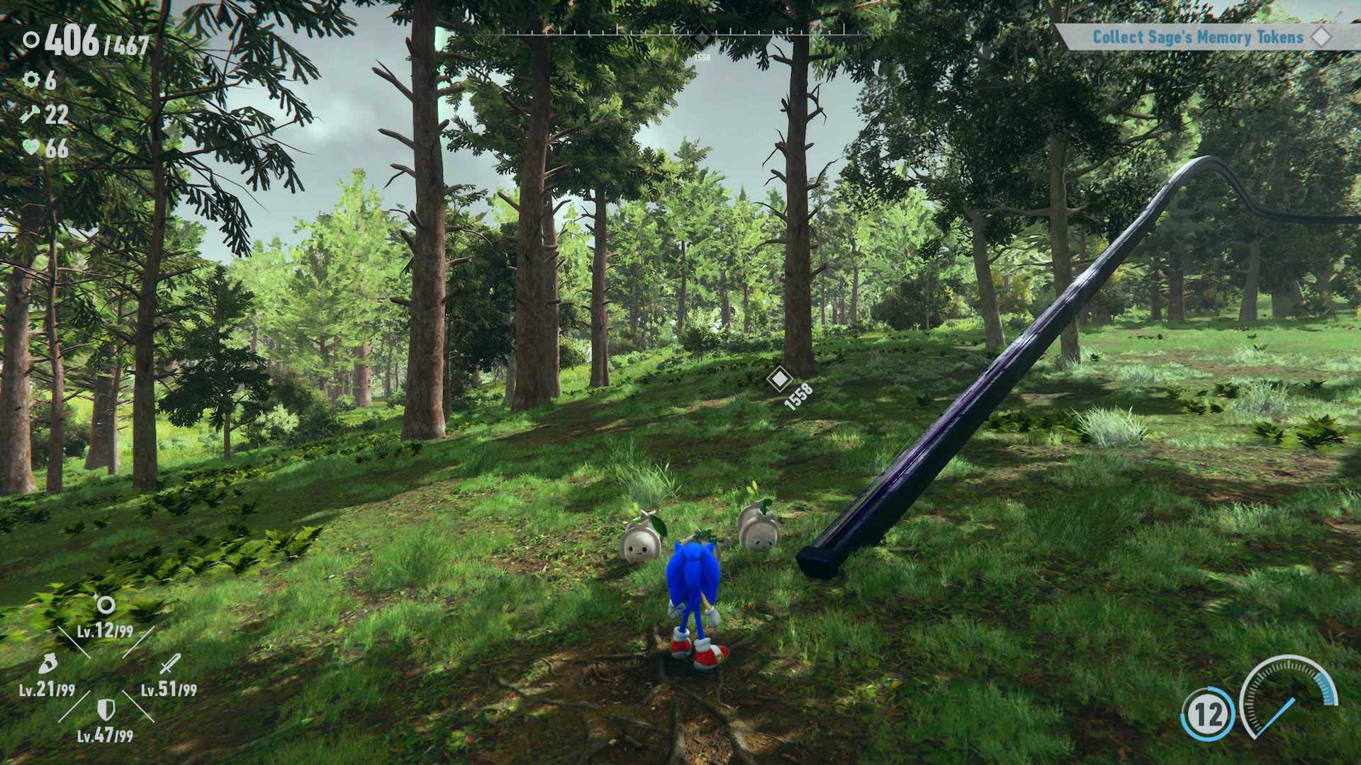 Sonic Frontiers captura de pantalla