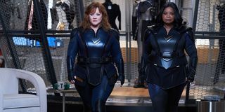 Melissa McCarthy and Octavia Spencer in Thunder Force