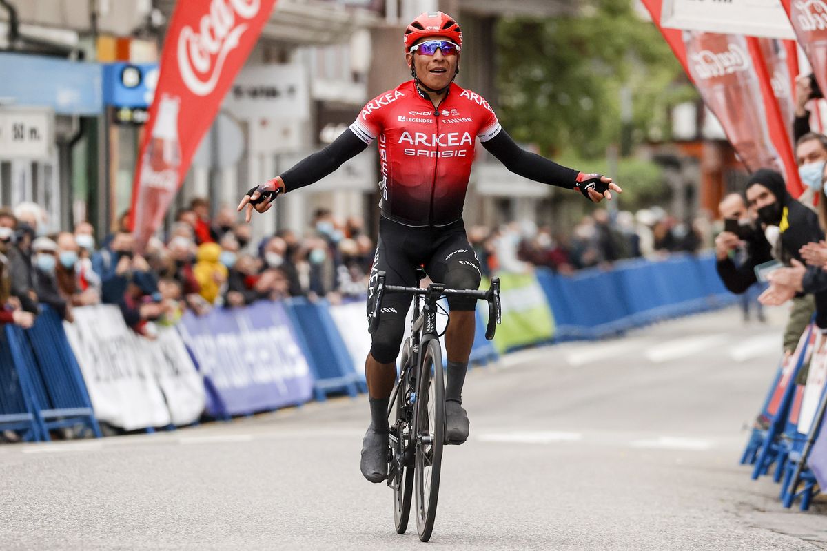Vuelta Asturias 2021 - 64th Edition - 1st stage Oviedo - Pola de Lena 184,5 km - 30/04/2021 - Nairo Quintana (COL - Team Arkea - Samsic) - photo Luis Angel Gomez/BettiniPhoto&Acirc;&copy;2021