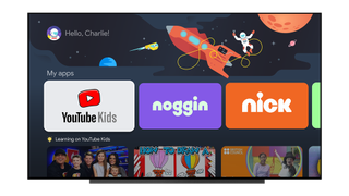 Google TV kids profiles