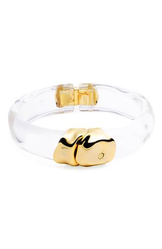 Molten Lucite® Hinge Bangle