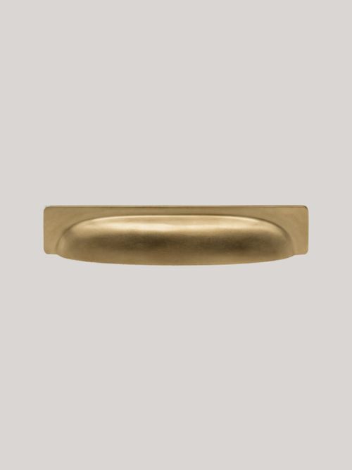 Elm Cup Handle Medium in Antique Brass