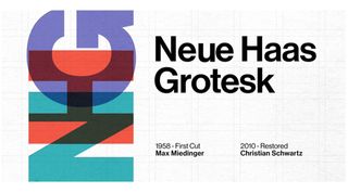 Neue Haas Grotesk, one of the best Adobe fonts