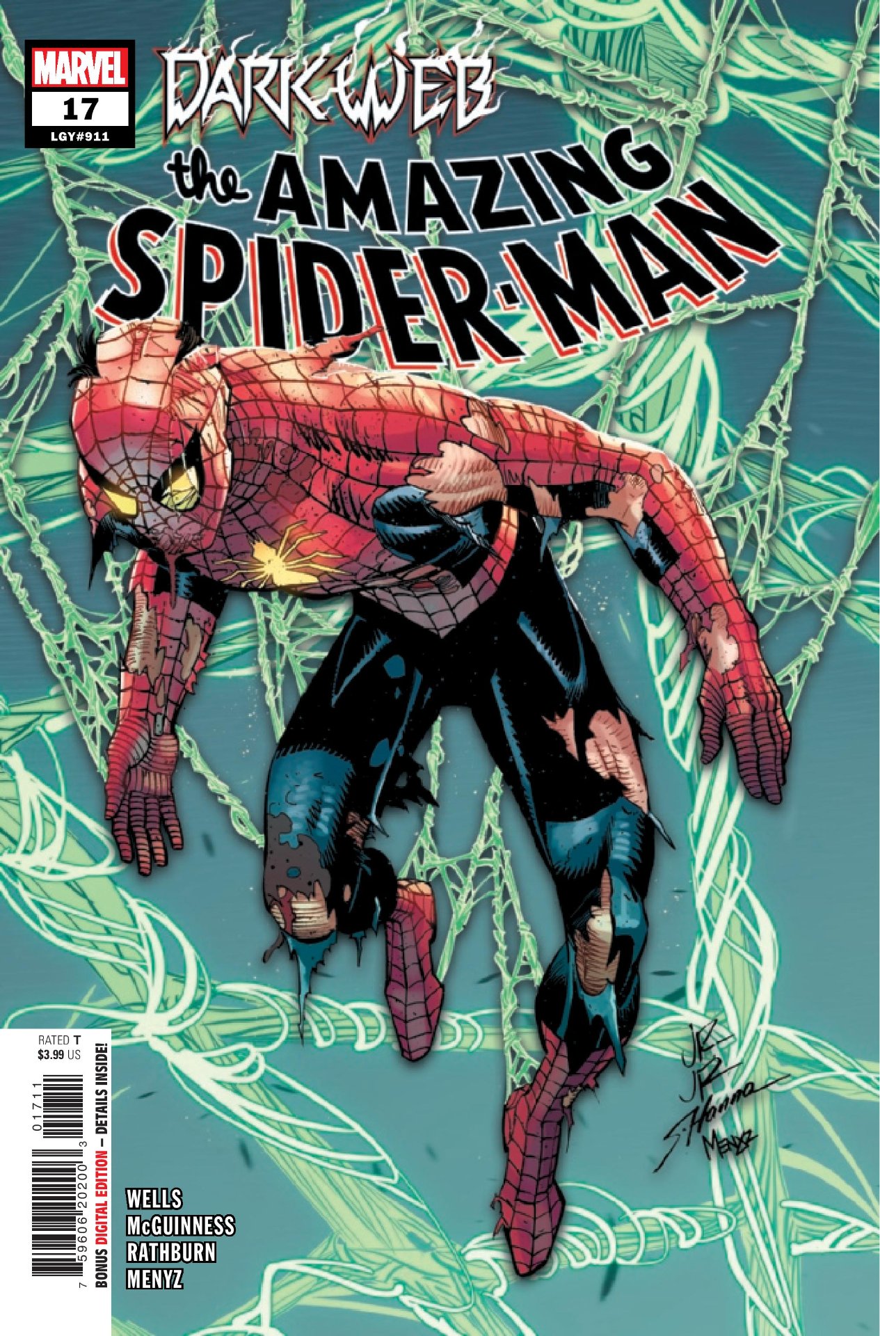 Erstaunliches Spider-Man #17-Cover