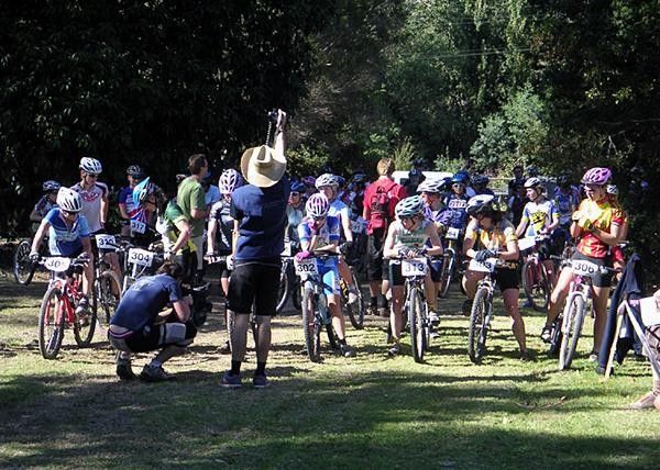 Start of the National Champs where Niki placed second