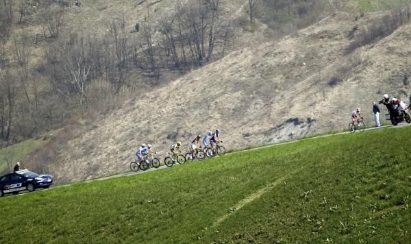 The roads were steep