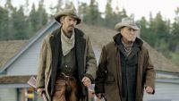 Kevin Costner and Robert Duvall in Open Range