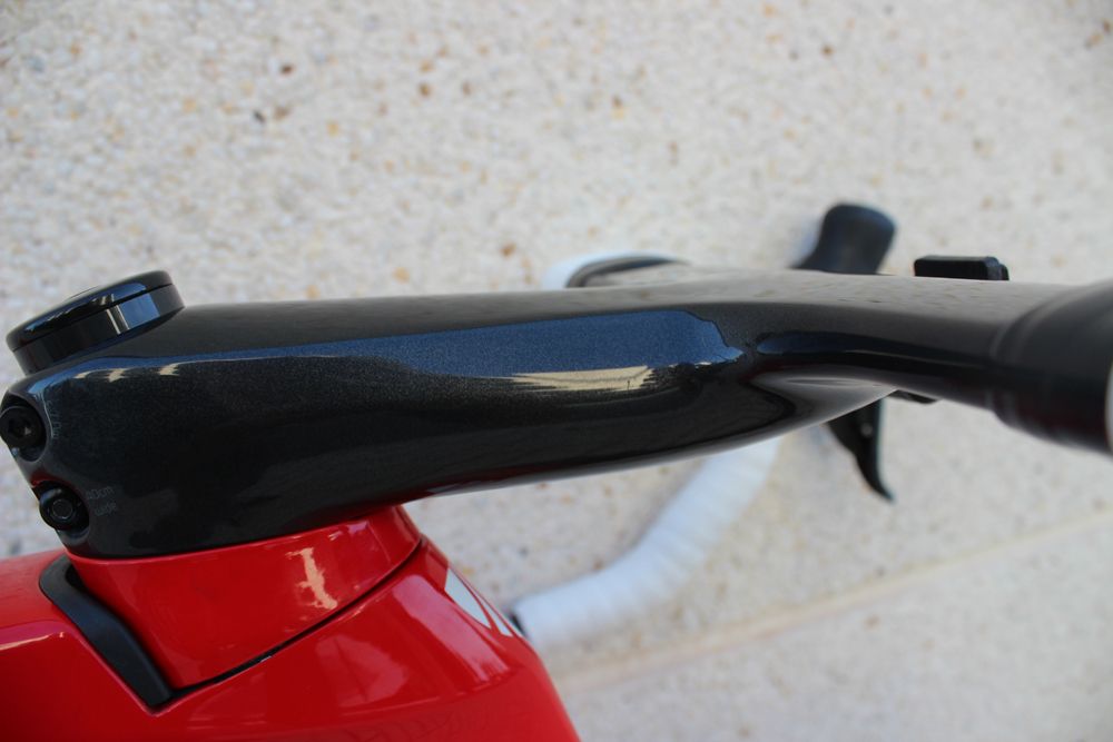 An aero front end for Ryder Hesjdal's Trek Madone road bike in 2016