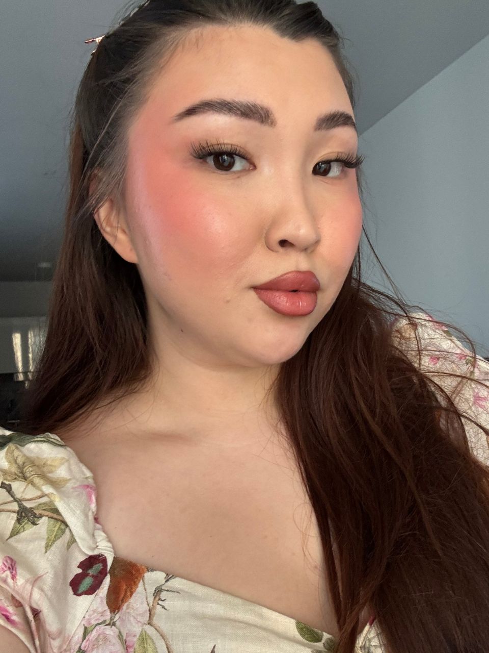 An image of @deniseprimbet wearing Charlotte Tilbury Pillow Talk