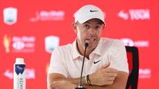 Rory McIlroy speaks at his 2025 Abu Dhabi HSBC Championship press conference