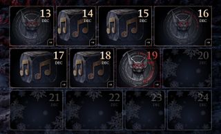 Baldur's Gate 3 advent calendar