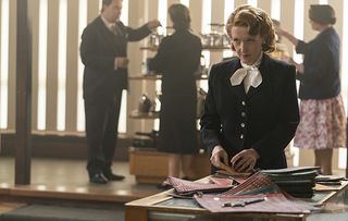 Grantchester + Cathy at work