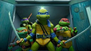 Seth Rogen delivers energetic update to Teenage Mutant Ninja Turtles