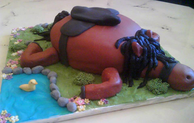 &amp;ldquo;This is the Thelwell cake made for my 18th birthday by my mum&amp;rdquo; &amp;mdash; Emma Daglish