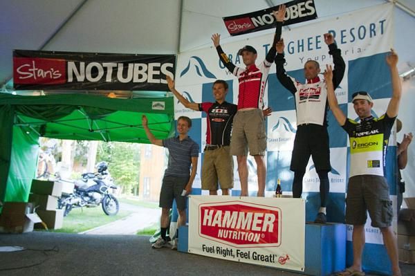 Jeff Schalk (Trek) topped the men's podium