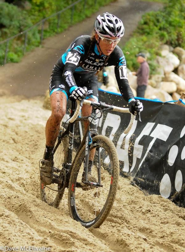 Nicole Duke (Raleigh Clement) riding in second place