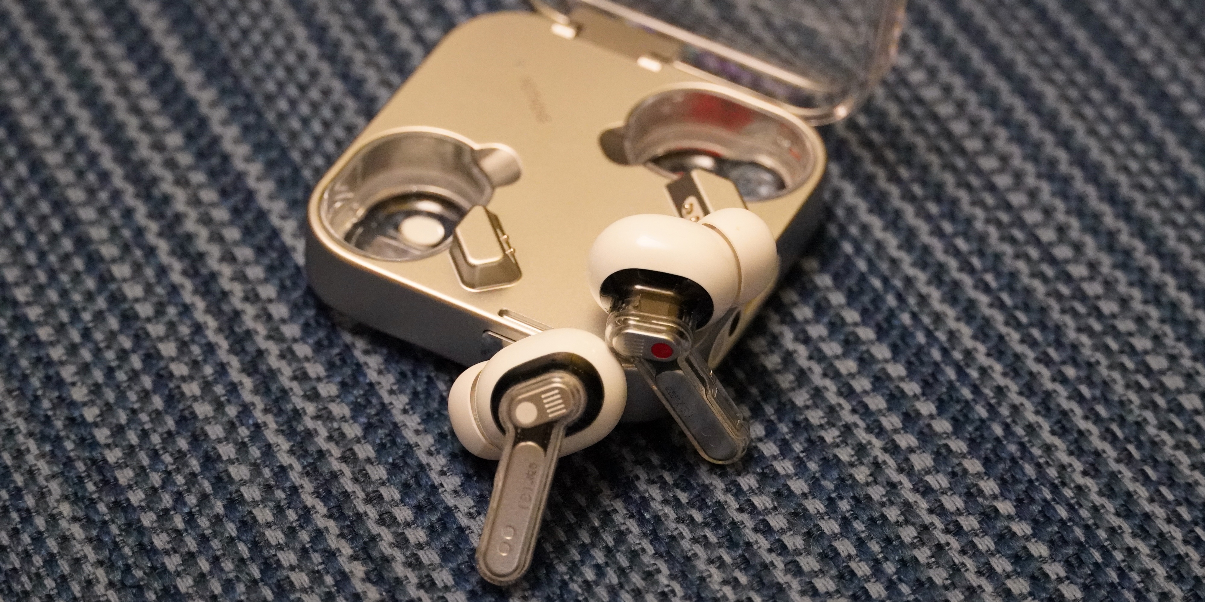 The Nothing Ear 3 in a white and silver aluminum colorway.