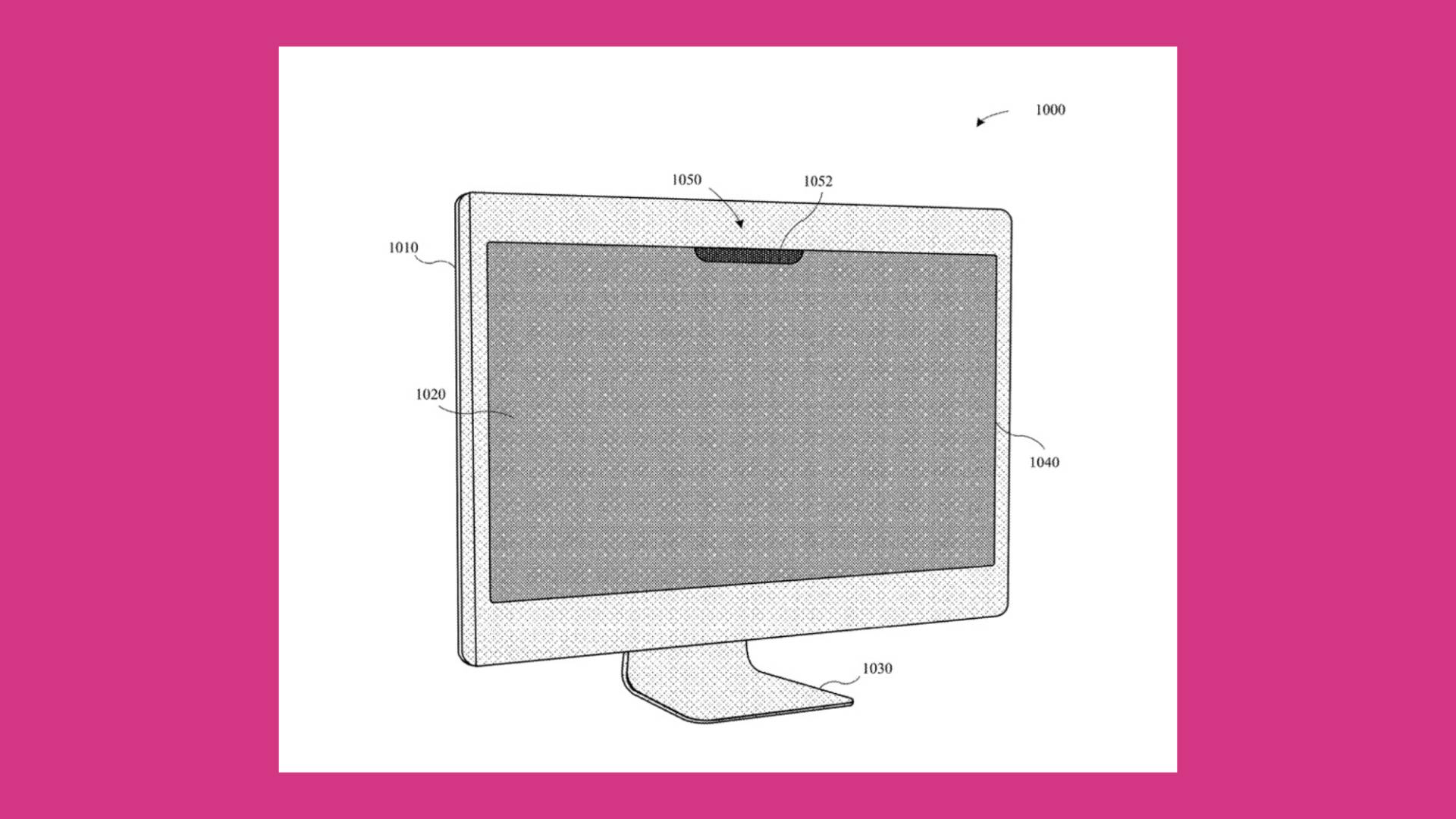 patent image for imac face id
