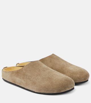 Hugo Suede Mules