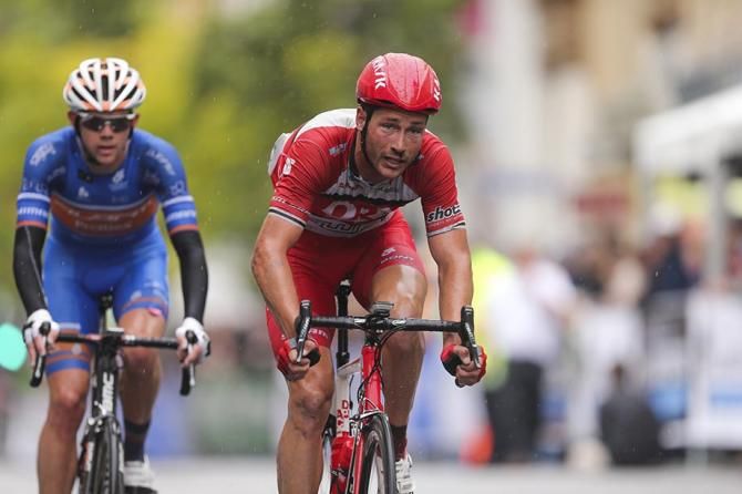 Will Clarke and Campbell Flakemore looked dangerous as they made a break late on in the race.