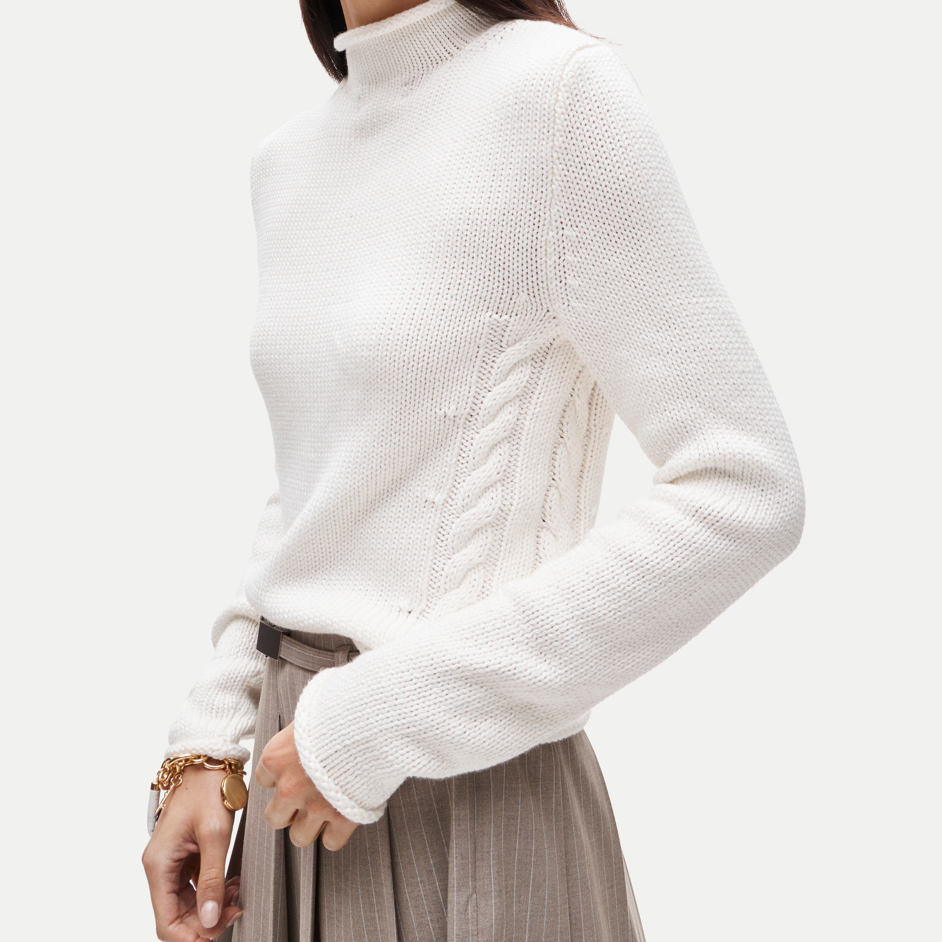 Rollneck&amp;trade; Reversible Cardigan