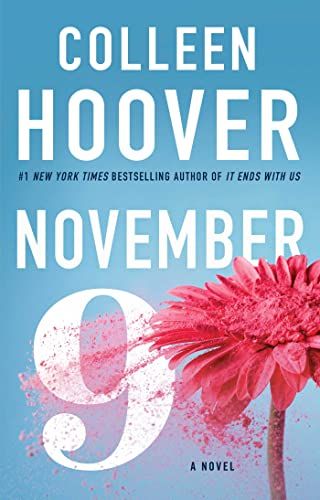 'November 9' book cover by Colleen Hoover