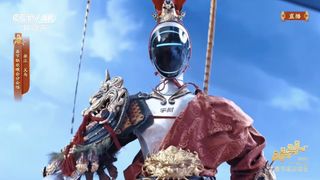 Unitree's humanoid robot donning traditional wear in a kung-fu demonstration