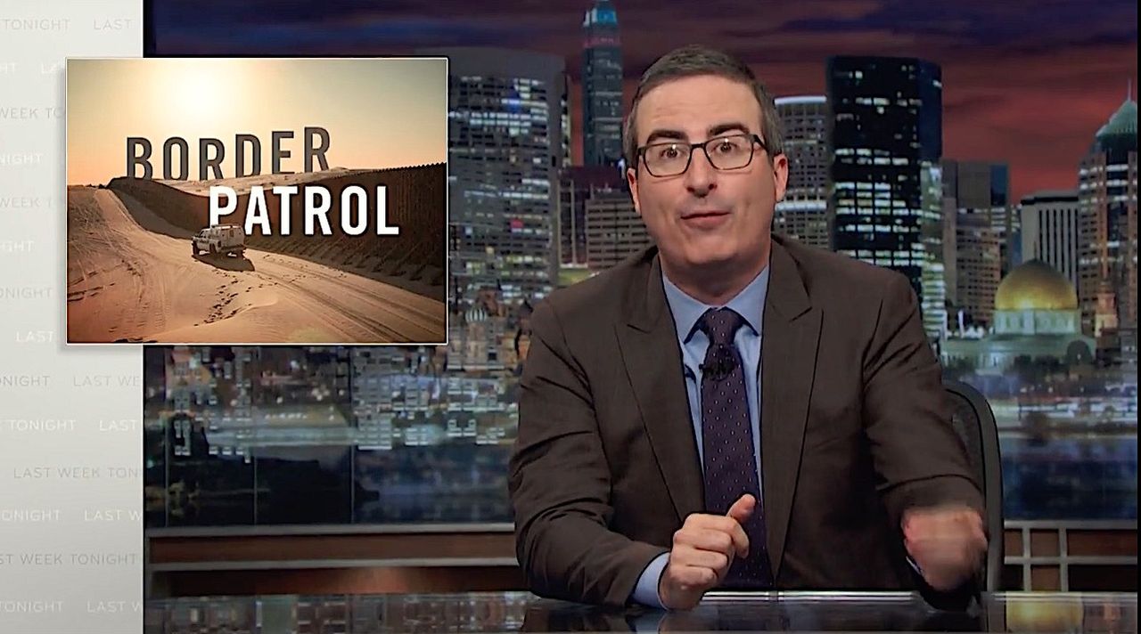 John Oliver tackles the Border Patrol