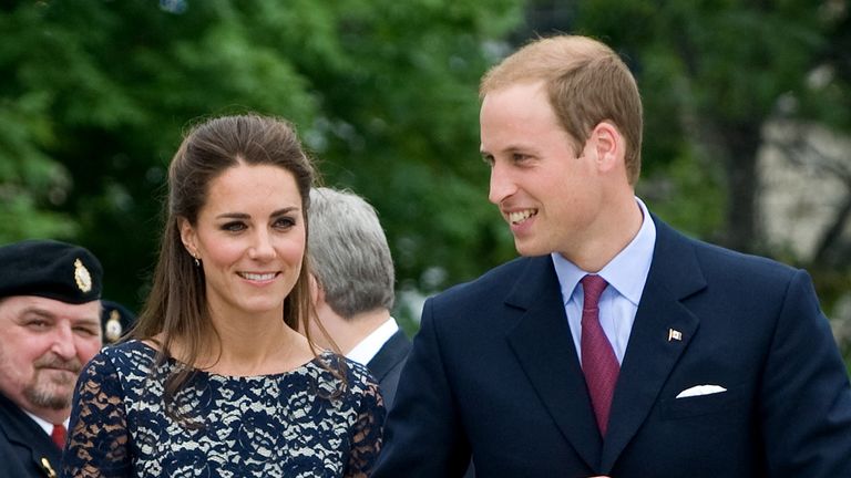 Catherine, Duchess of Cambridge and Prince William, Duke of Cambridge attend the wreath laying ceremony at the National War Memorial on day 1 on the Royal Couple's North American Tour on June 30, 2011 in Ottawa, Canada