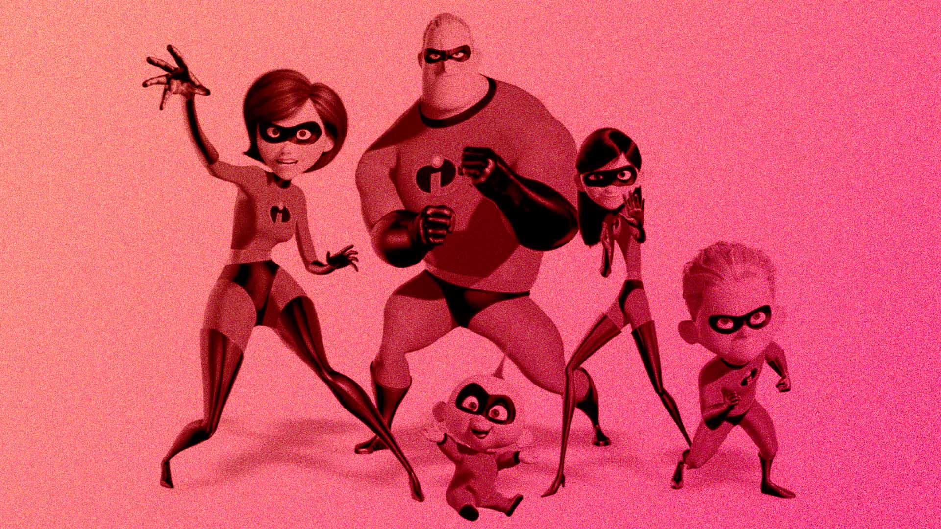 Incredibles 2 family members