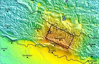 The initial USGS shake map of the Nepal earthquake, which predicted extreme shaking in Kathmandu, was later revised to reflect less shaking.