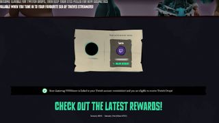 Sea of Thieves Twitch and Xbox accounts linked and eligible for Twitch Drops