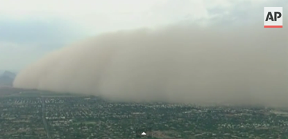 Watch this incredibly large dust storm roll across Phoenix