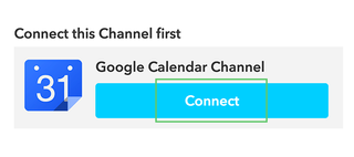 Google Calendar Connect
