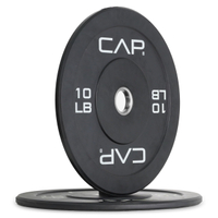 CAP Barbell Rubber Olympic Bumper Plate: was $19, now $16.15 on Amazon