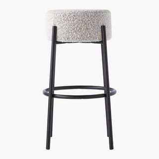 Boucle bar stool
