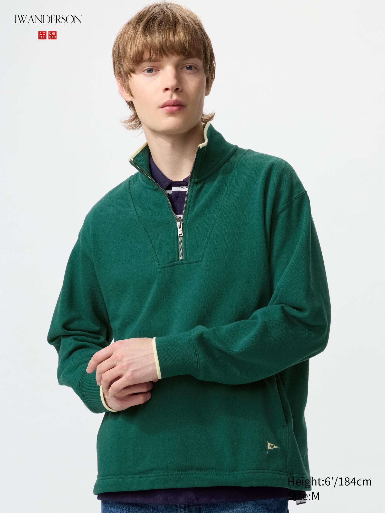 Sweat Half-Zip Pullover