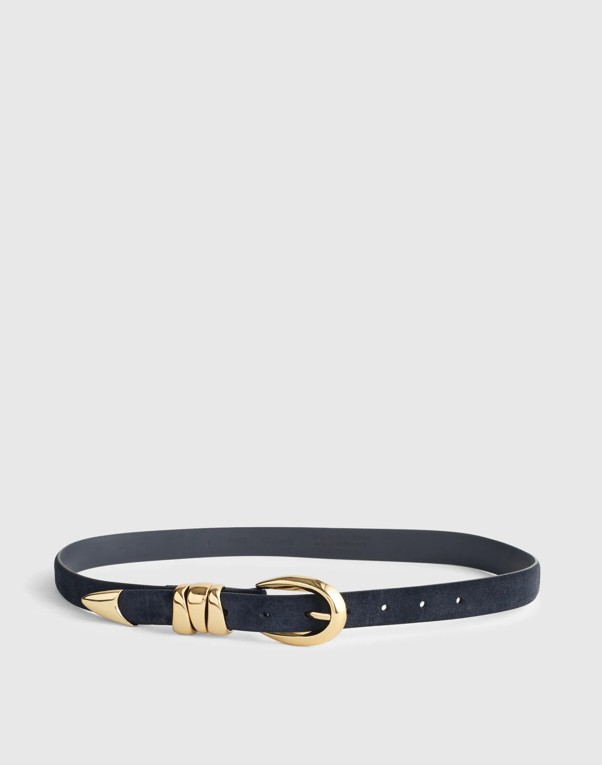 Triple Metal Keeper Belt